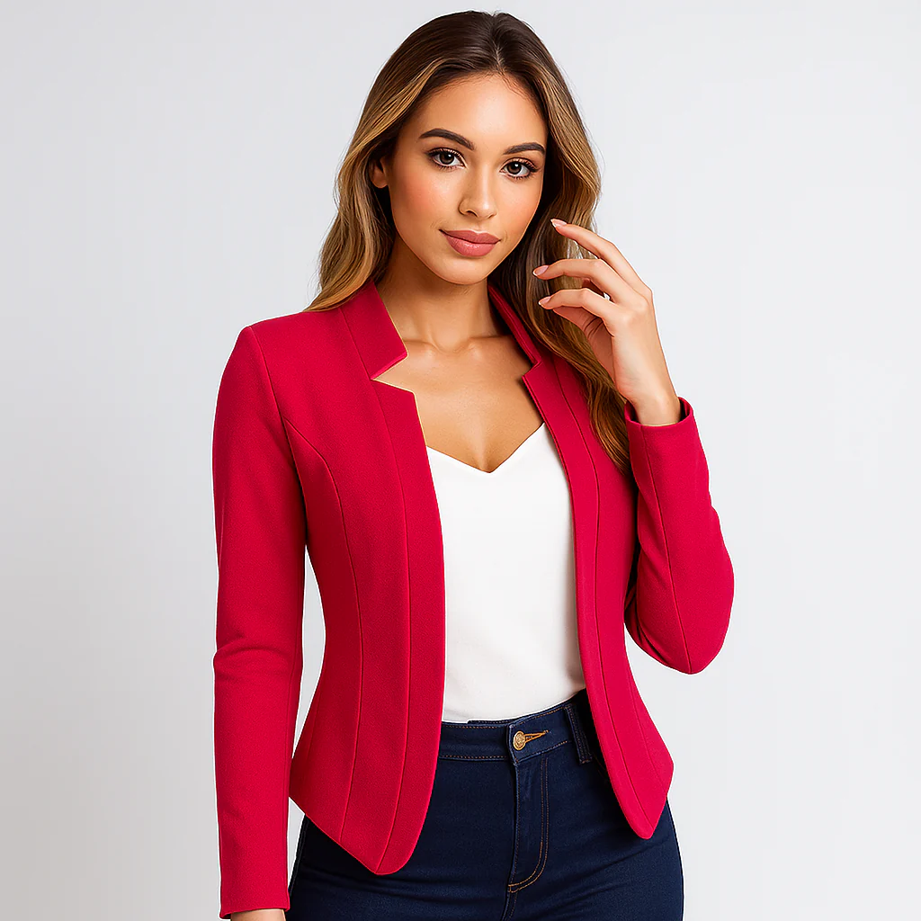 Stilla Veste Femme - Cardigan Élégance - Confort Simple & Raffiné – Image 2