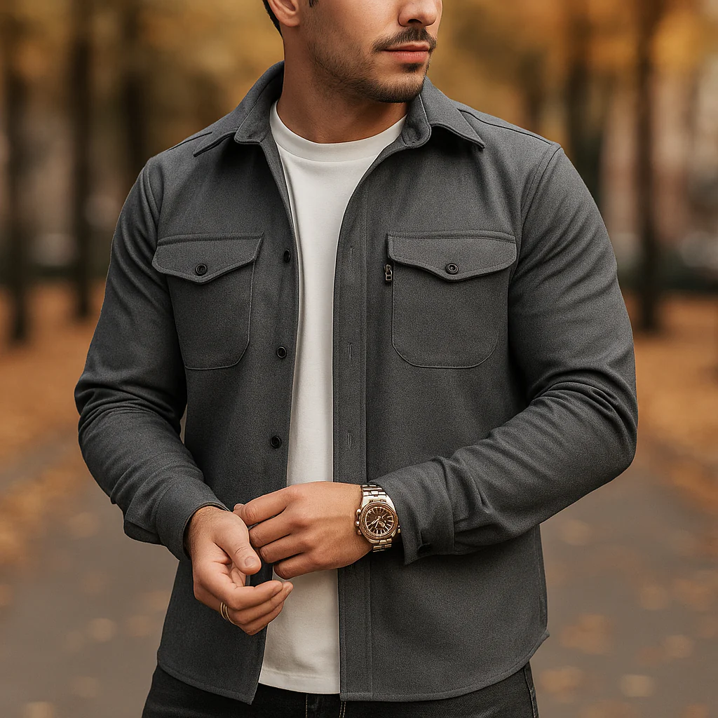 Chemise élégante pour l'automne - Confortable - Élégance intemporelle – Image 6