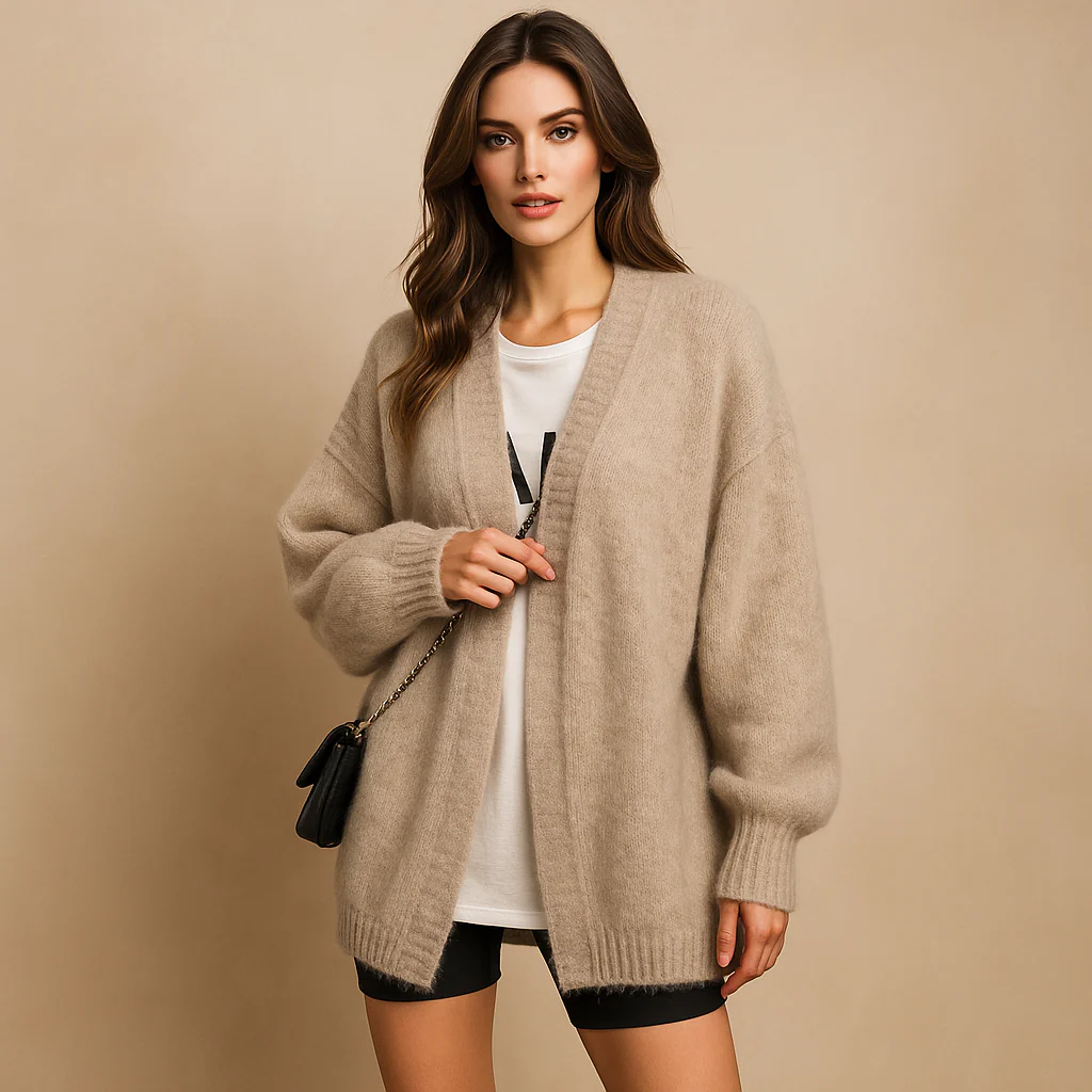 Cardigan Tykk et Varm - Confortable - Stylé - Luo