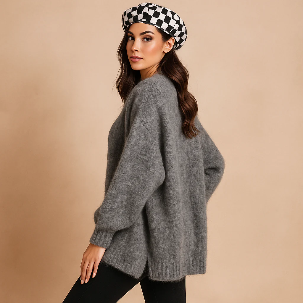 Cardigan Tykk et Varm - Confortable - Stylé - Luo – Image 6