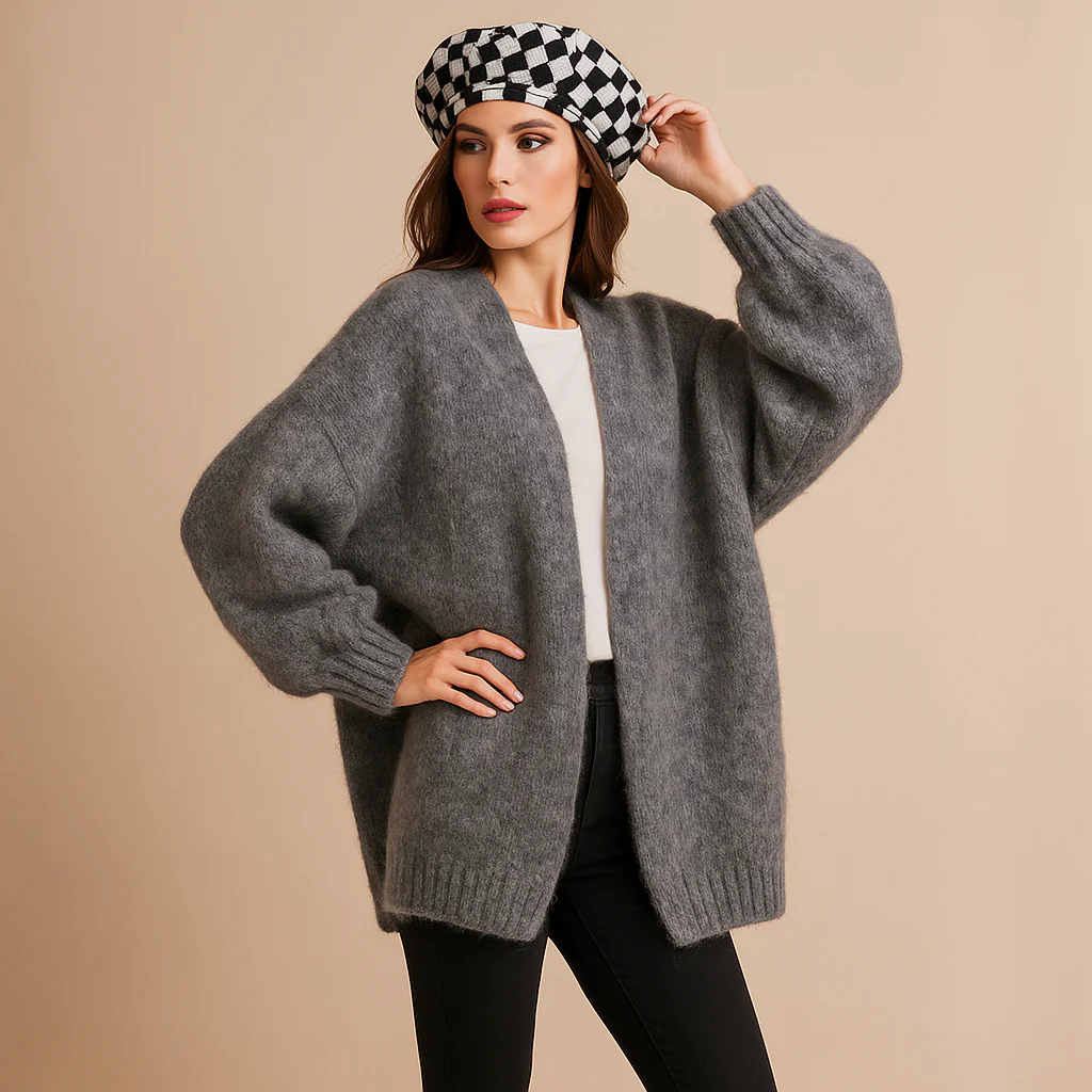 Cardigan Tykk et Varm - Confortable - Stylé - Luo – Image 5