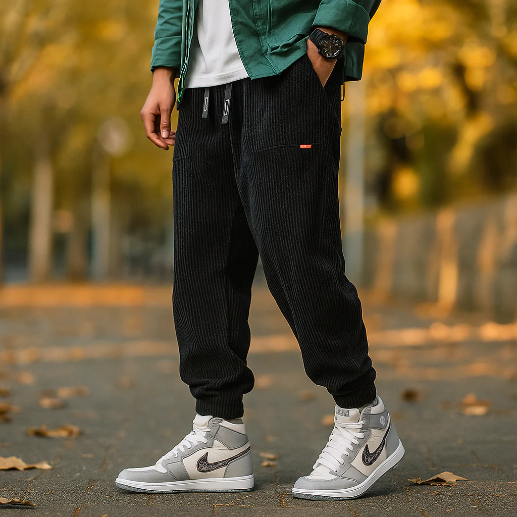 Stilla - Pantalons en Velours Uniques et Élégants - Confort et Élégance – Image 4