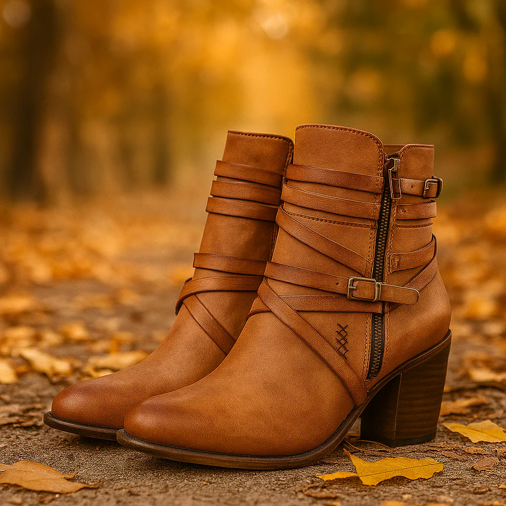 Bottines Femme en Suède Élégantes