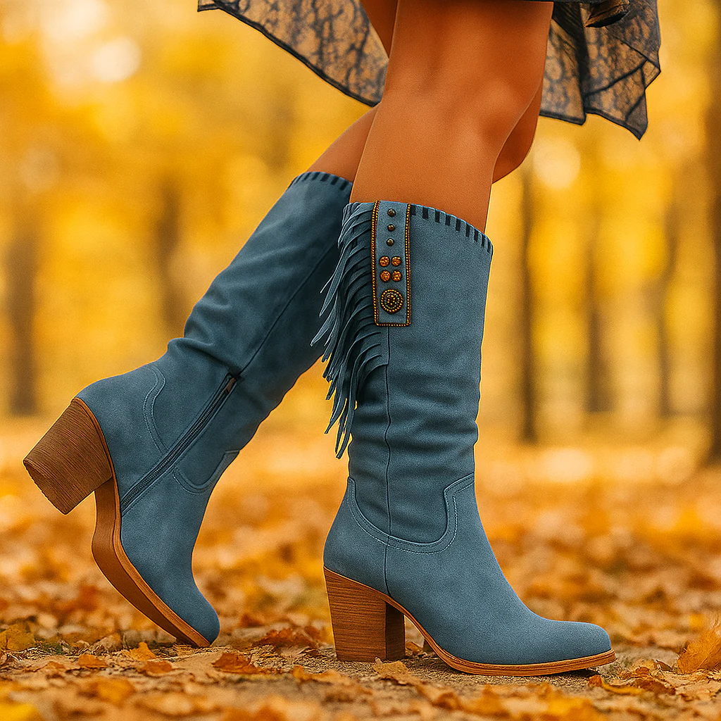 Jana - Bottes Western à Franges Élégantes – Image 2