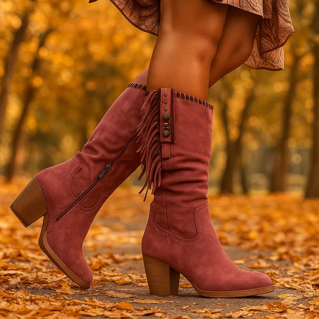 Jana - Bottes Western à Franges Élégantes – Image 4