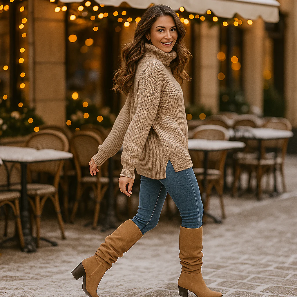 Bottes Hautes Femme Ergonomiques & Confortables – Image 4