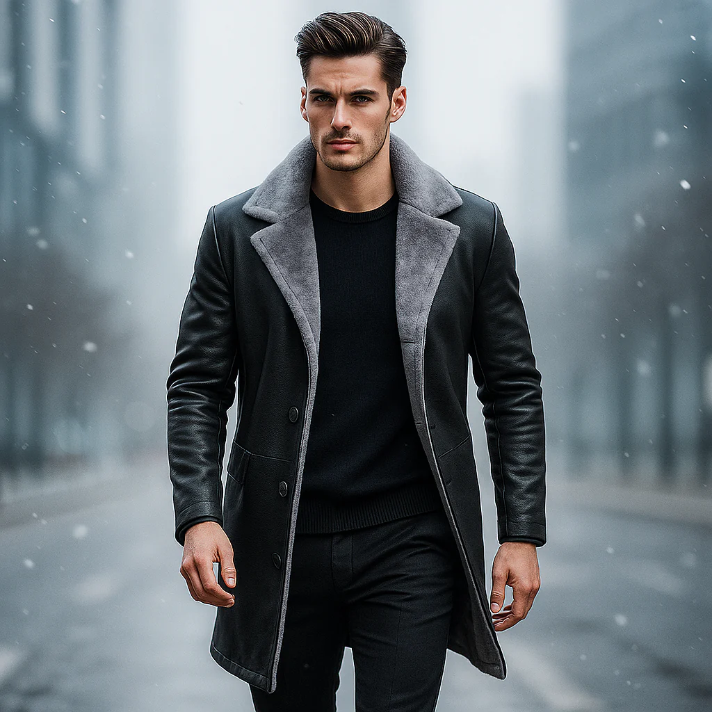 Manteau Homme Romeo – Élégant, Chaud et Confort Intemporel – Image 3