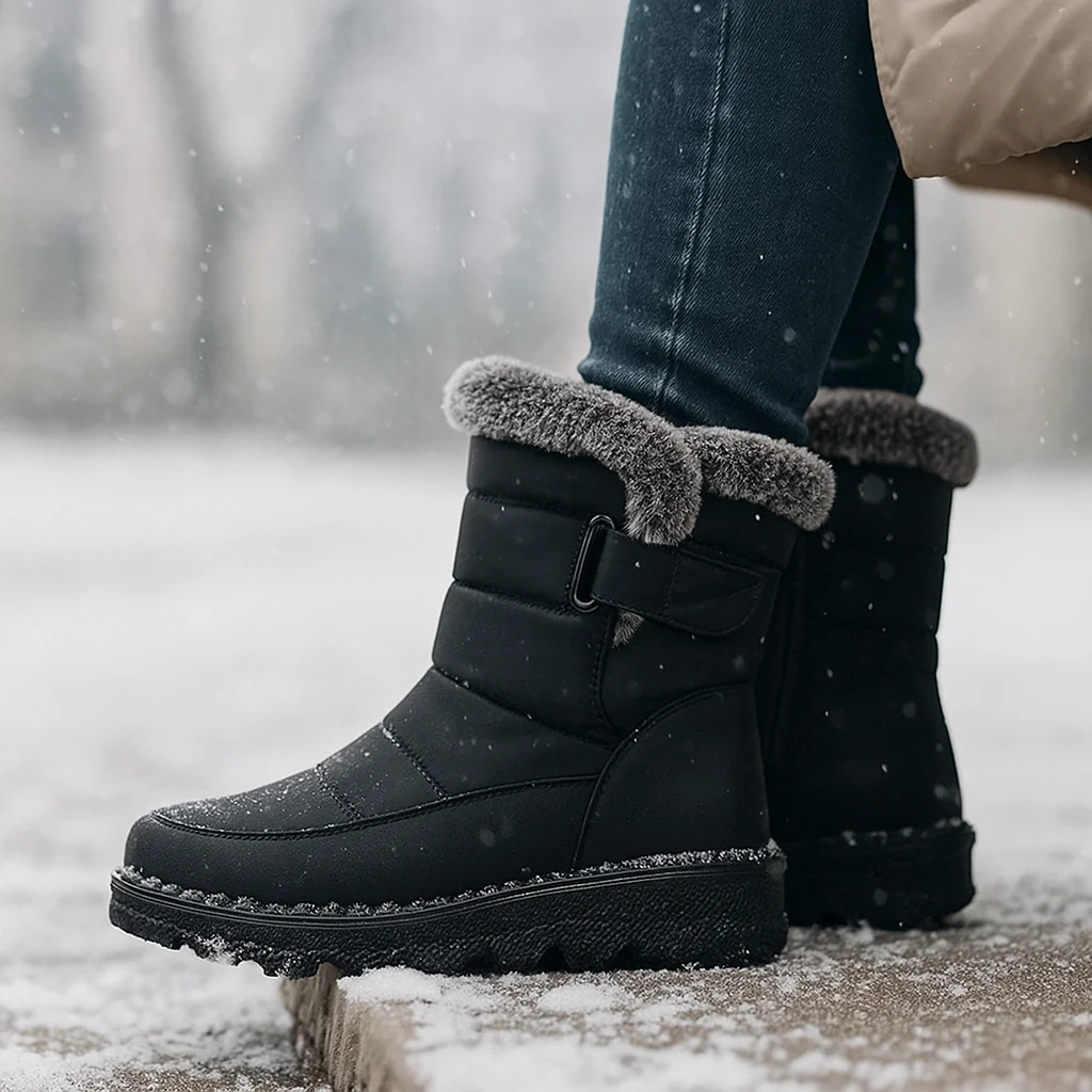 Bottes de Neige Mélanie Imperméables et Doublées
