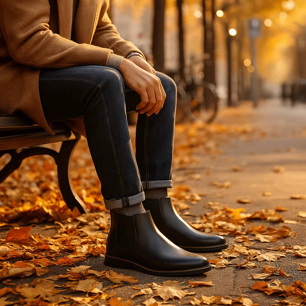 Joey – Bottines Chelsea pour Homme avec Fermeture Éclair – Image 5