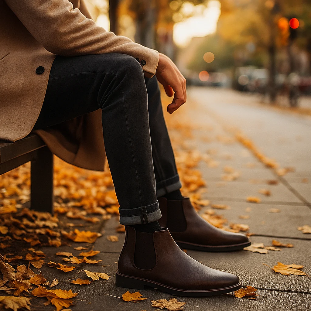 Joey – Bottines Chelsea pour Homme avec Fermeture Éclair – Image 4