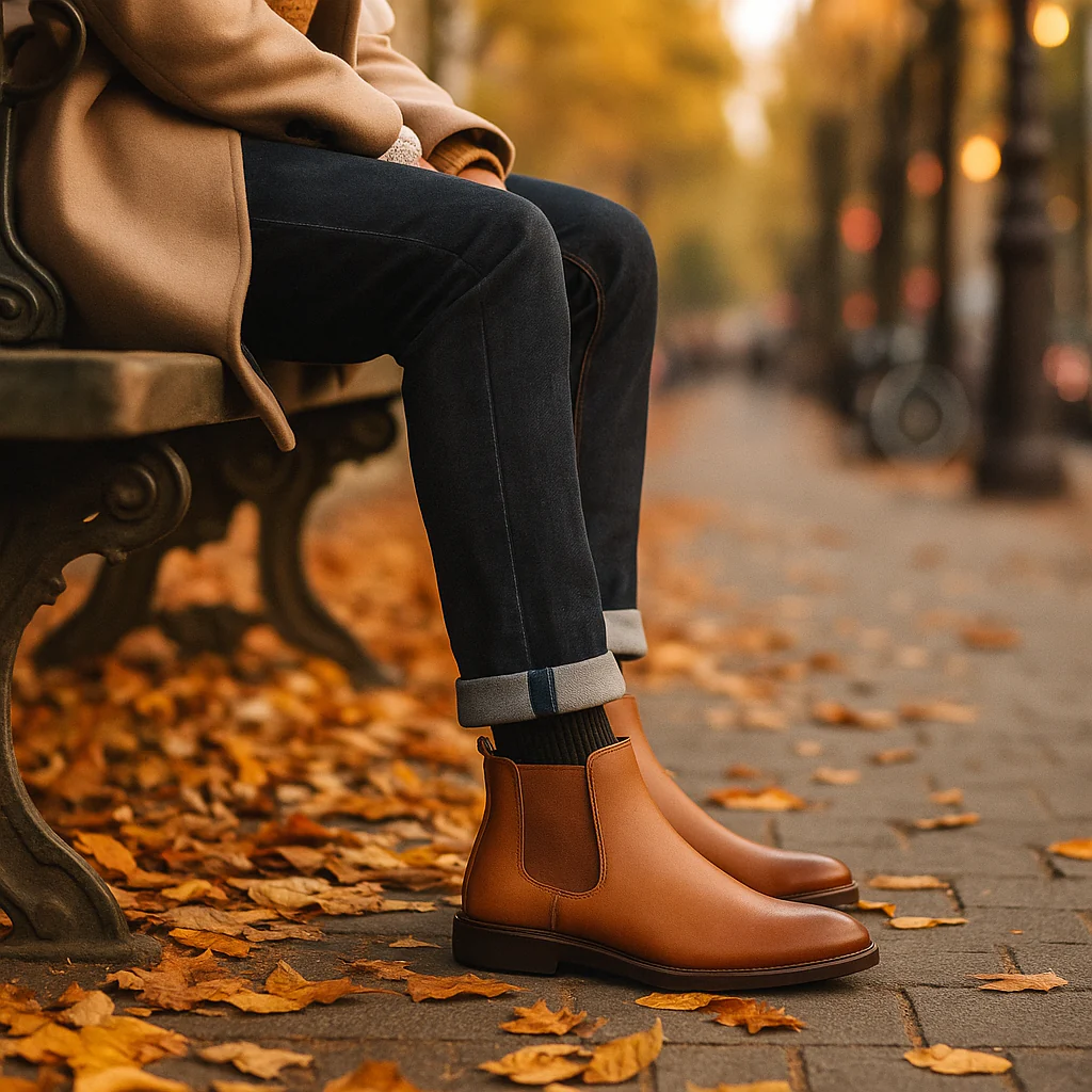 Joey – Bottines Chelsea pour Homme avec Fermeture Éclair – Image 2
