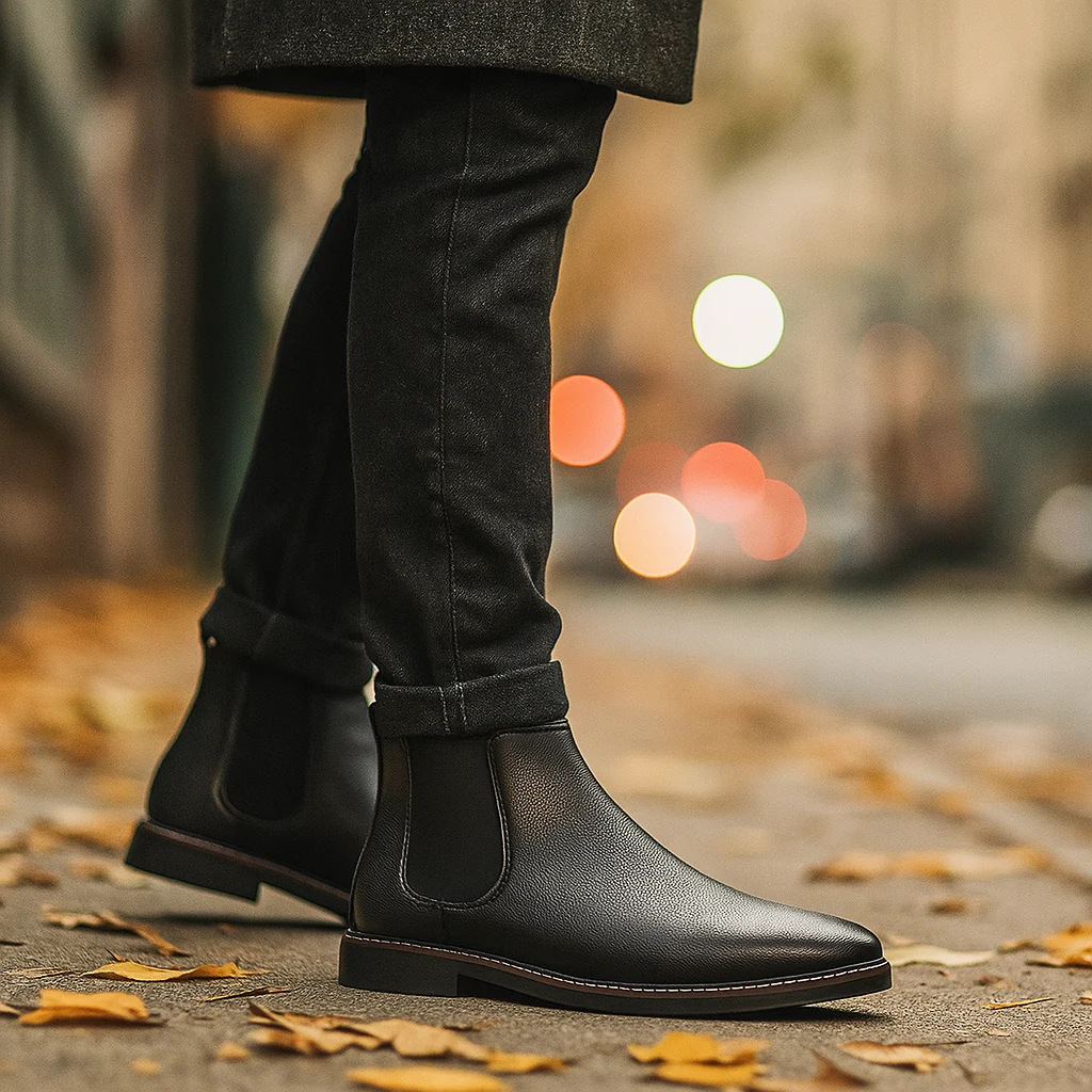 Joey – Bottines Chelsea pour Homme avec Fermeture Éclair – Image 3