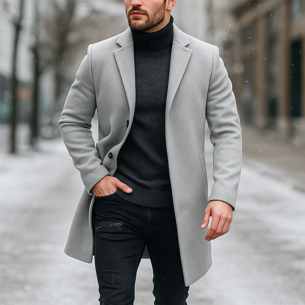 Veste Casual à Boutons - Élégante and Confortable – Image 2