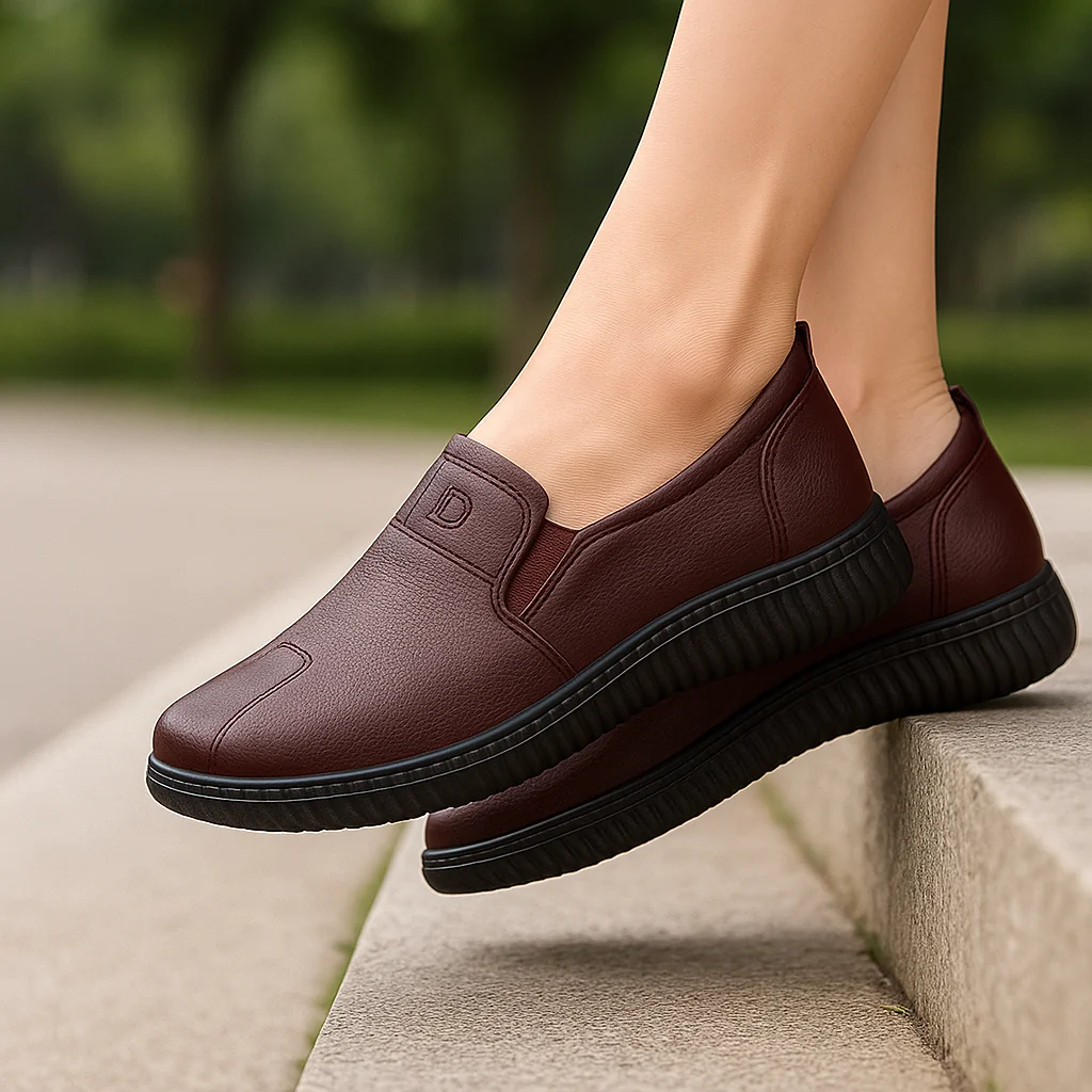 Mocassins larges antidérapants - Chaussures décontractées femme – Image 4