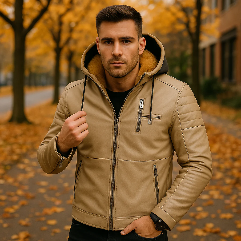 Veste à Capuche Homme Élégante