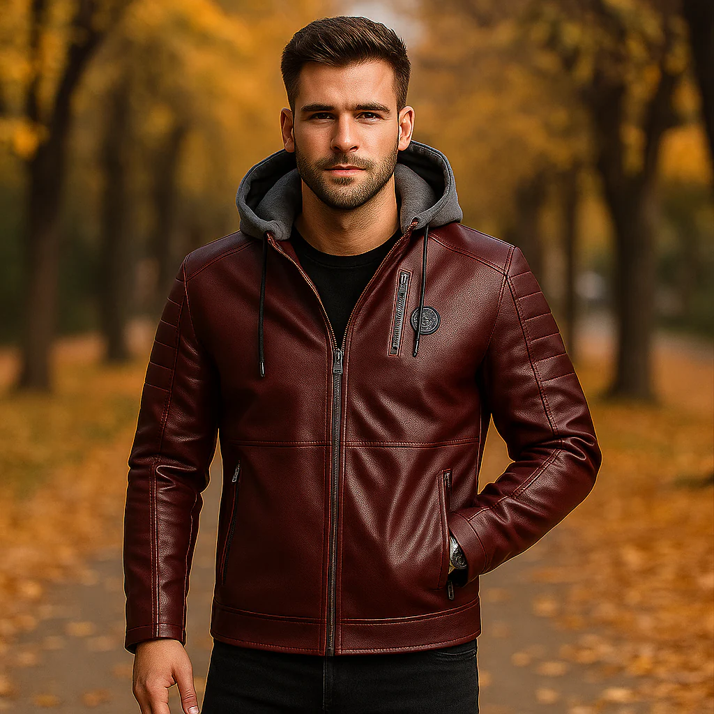 Veste à Capuche Homme Élégante – Image 4