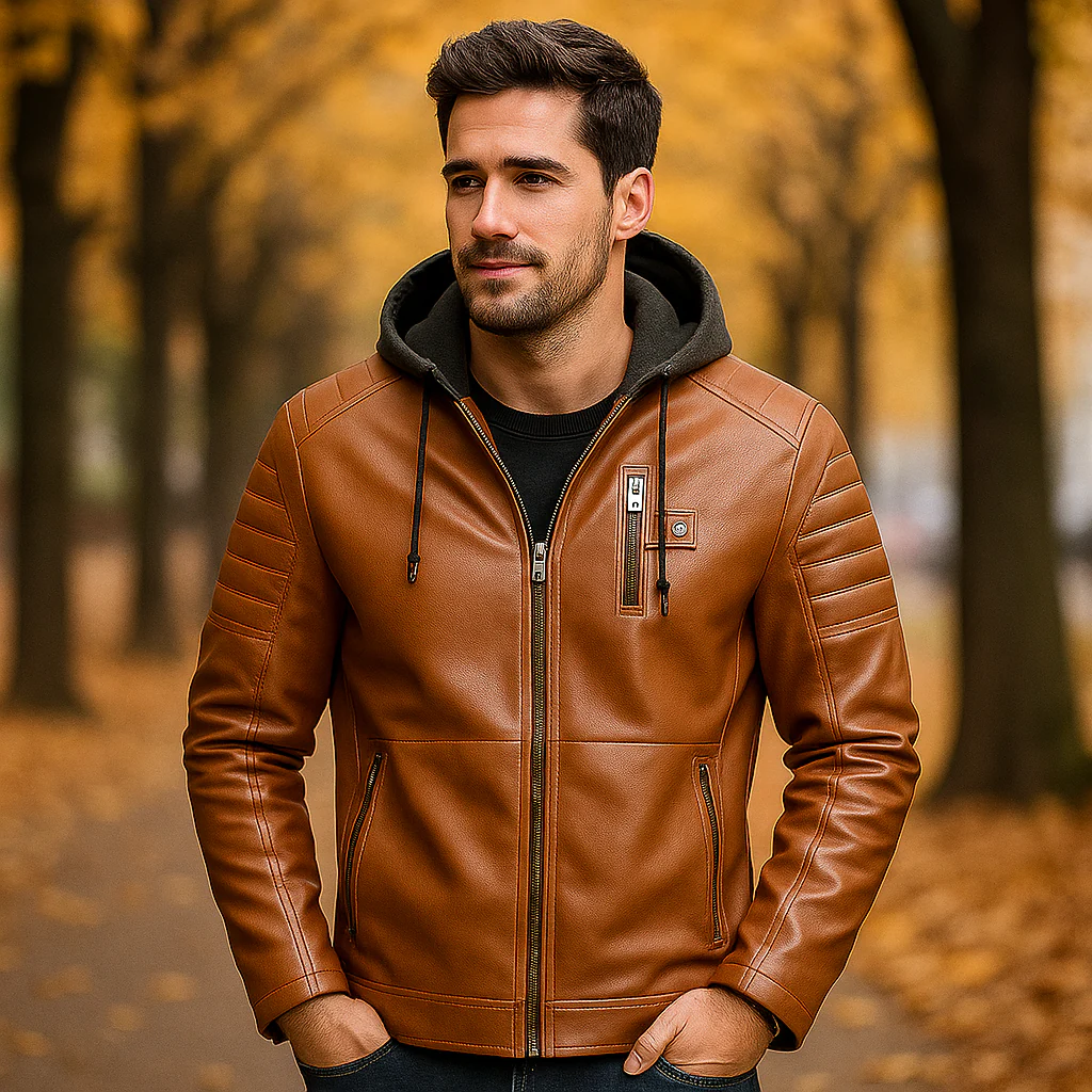 Veste à Capuche Homme Élégante – Image 3