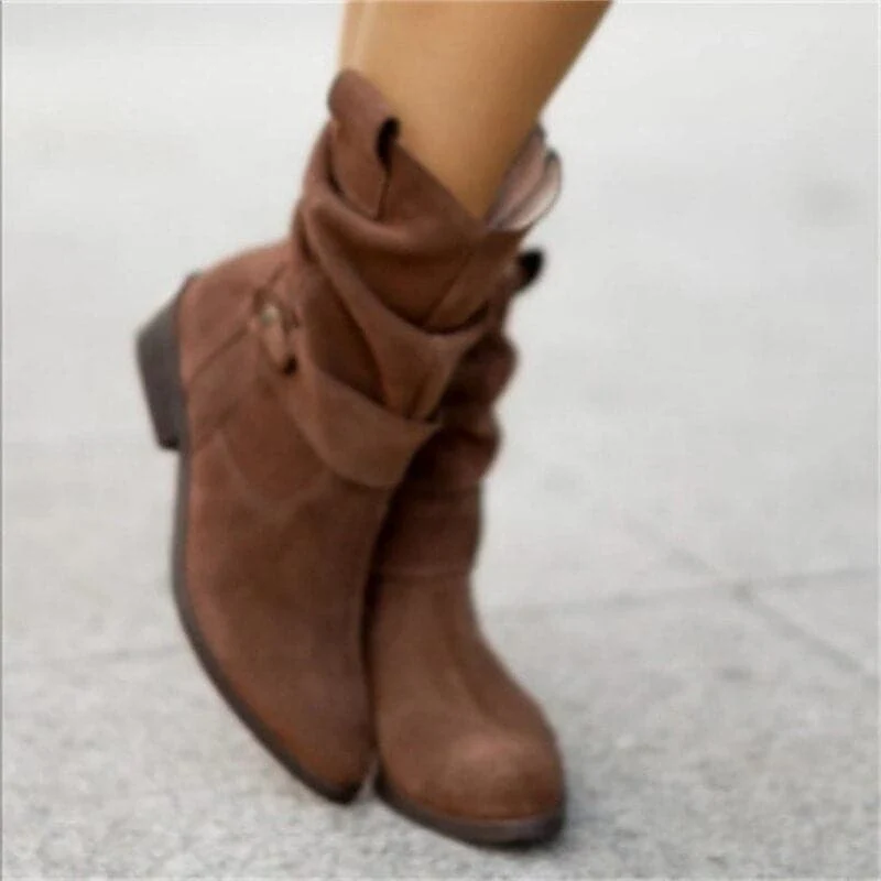 Luvo | Bottes pour Femme – Tige Large et Boucles Décoratives – Image 9