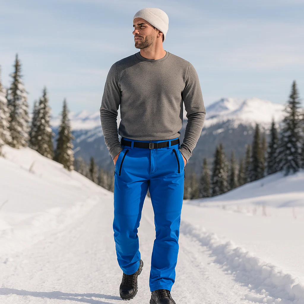 Pantalons de trekking imperméables pour femmes avec polaire – Image 8