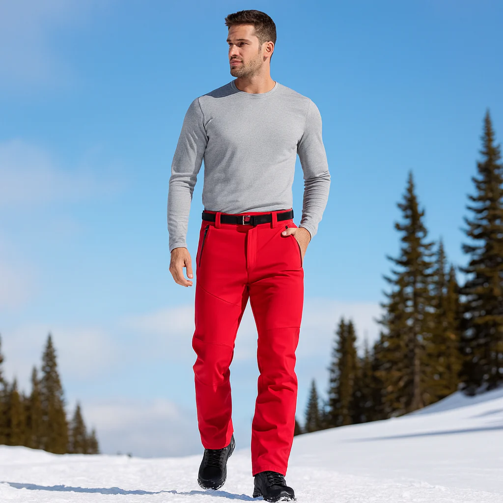 Pantalons de trekking imperméables pour femmes avec polaire – Image 5