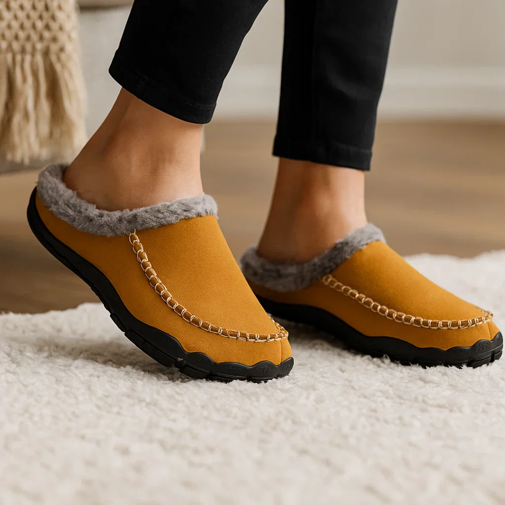 Chaussons pour hommes Luxe – chaleur et confort à chaque pas