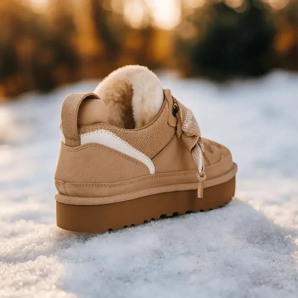 Bottines d'Hiver Femme – Édition Limitée en Daim – Image 2
