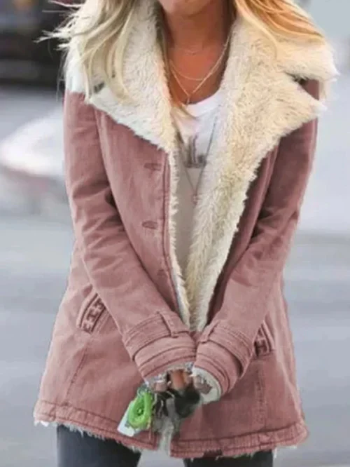 Luvo | Manteau pour Femme – Coupe cintrée avec Grand Col – Image 5